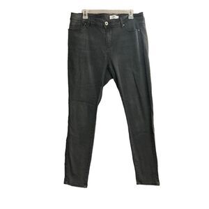 CALIFORNIA VINTAGE Women’s Faded Black Jeans Size 16 Inseam 28”